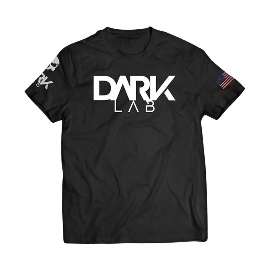 Camiseta Dry Fit Caveira Preta - DARK LAB
