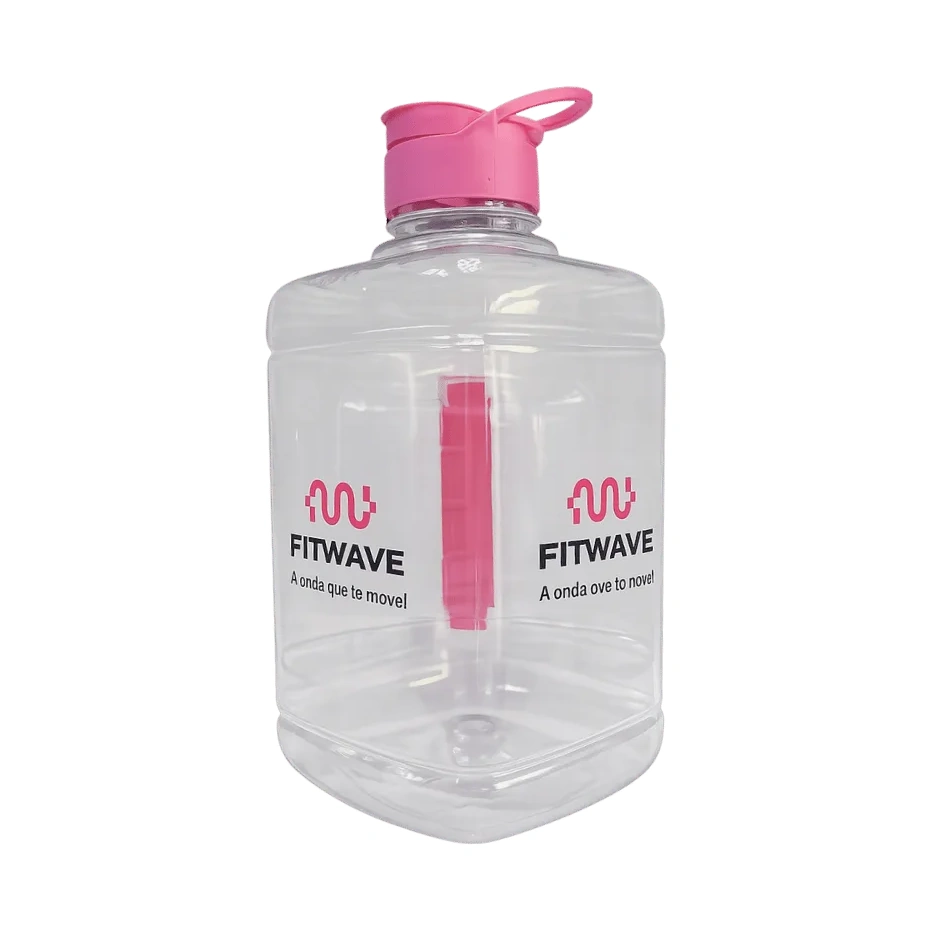 Galão de Água 1500ml Rosa - FITWAVE