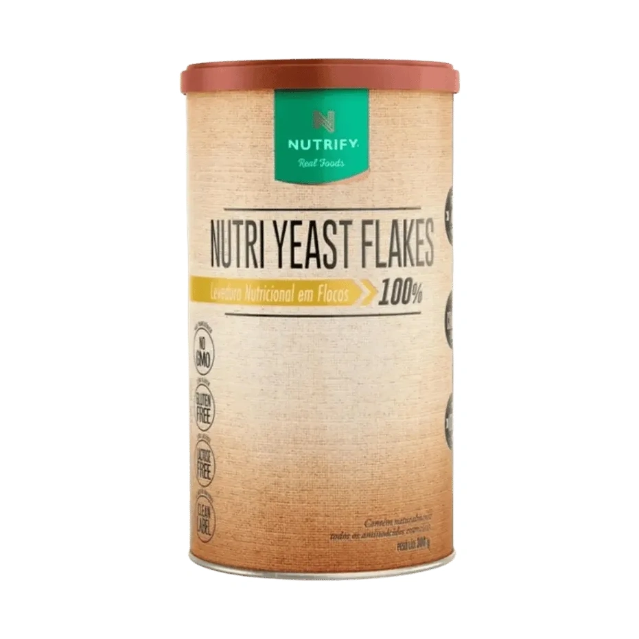 Nutri Yeast Flakes Levedura Nutricional 300g - NUTRIFY