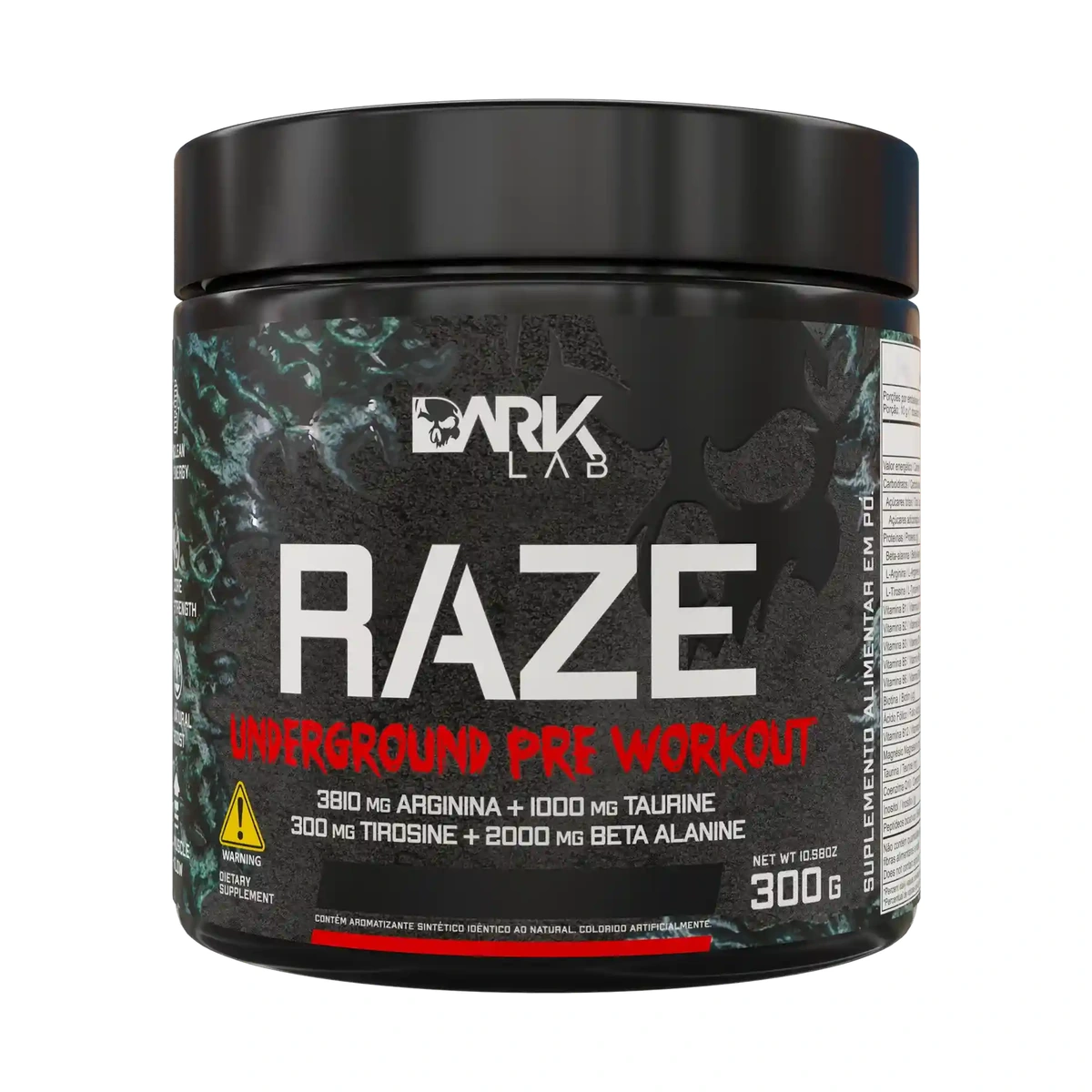 Raze Underground Pré-Treino 300g - DARK LAB