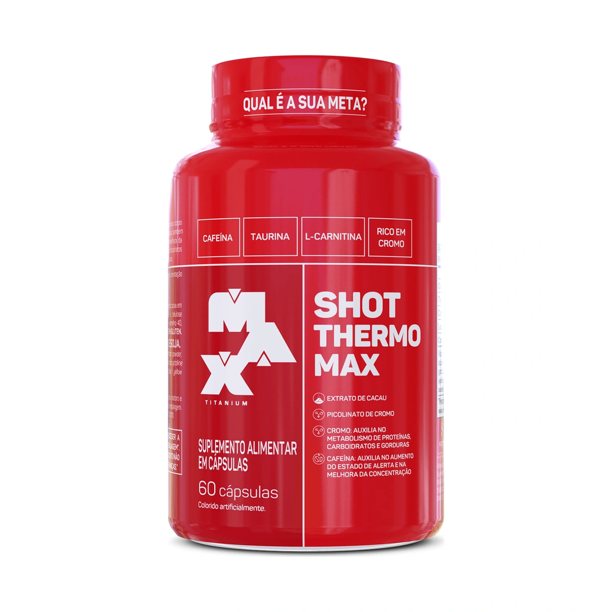 Shot Thermo Max 60 Cápsulas - MAX TITANIUM