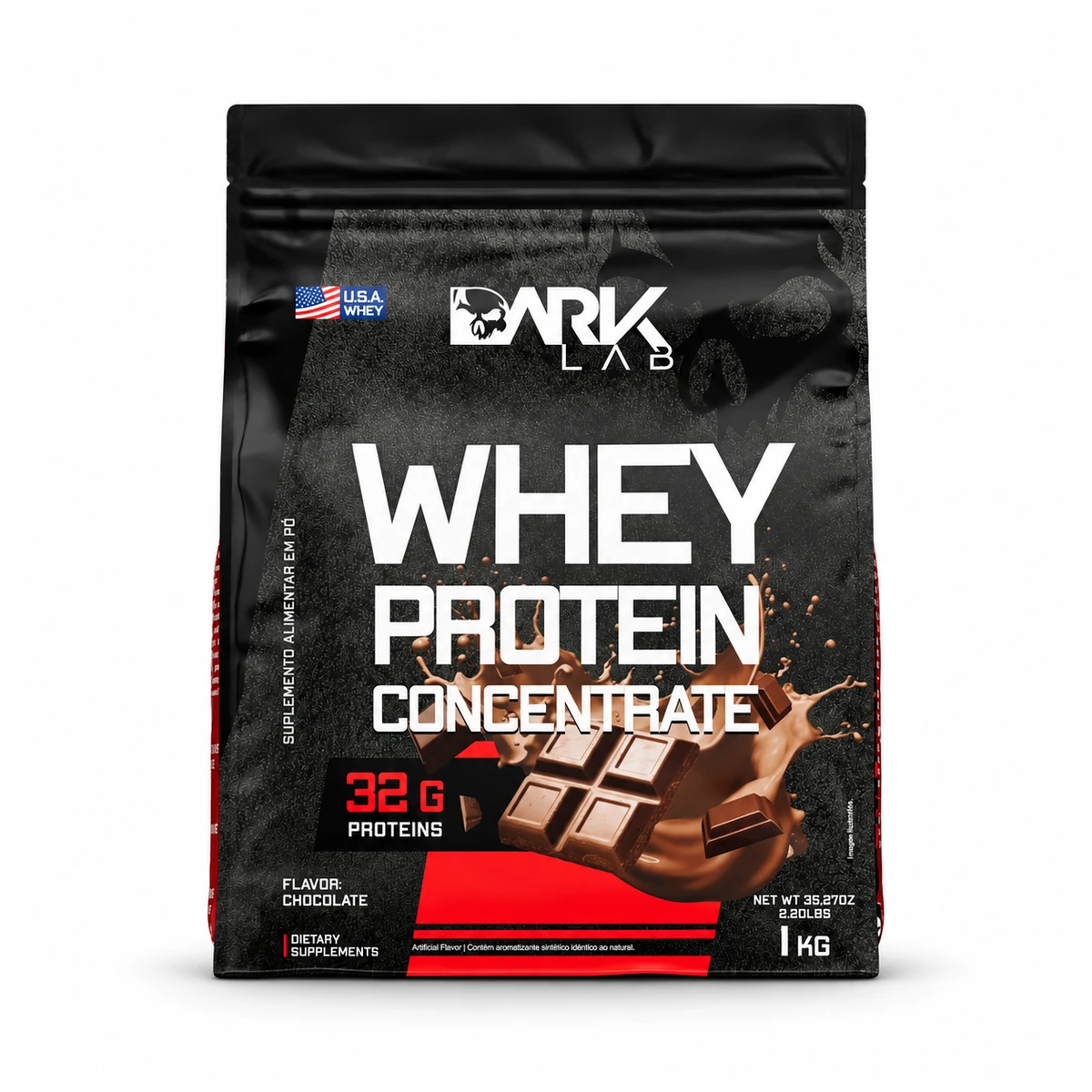 Whey Protein 100% Pure Concentrado 1kg - DARK LAB