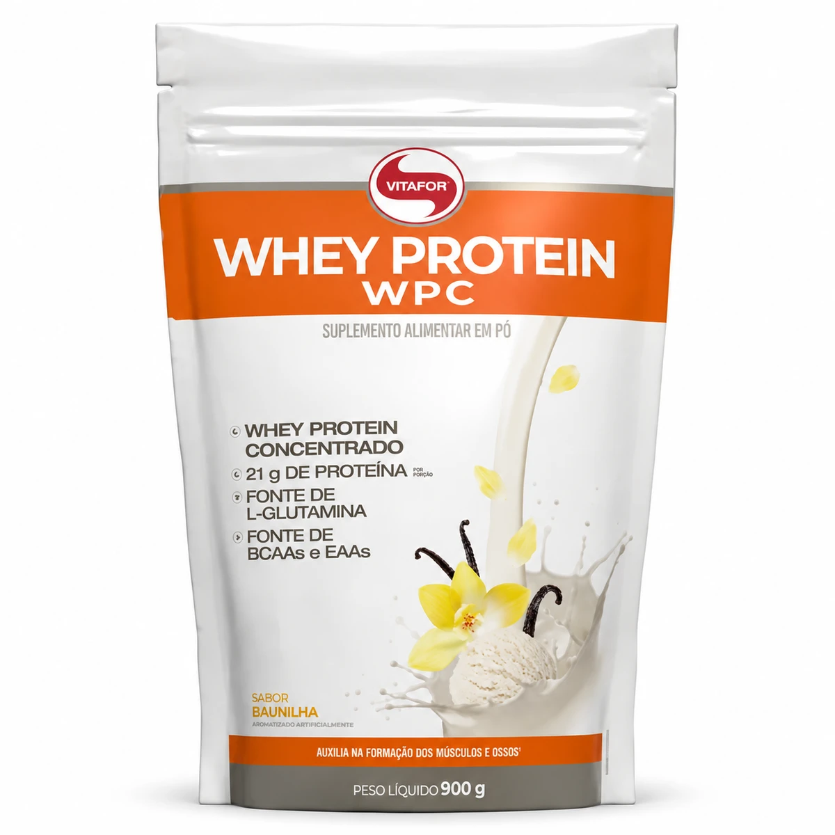 Whey Protein WPC 900g - VITAFOR
